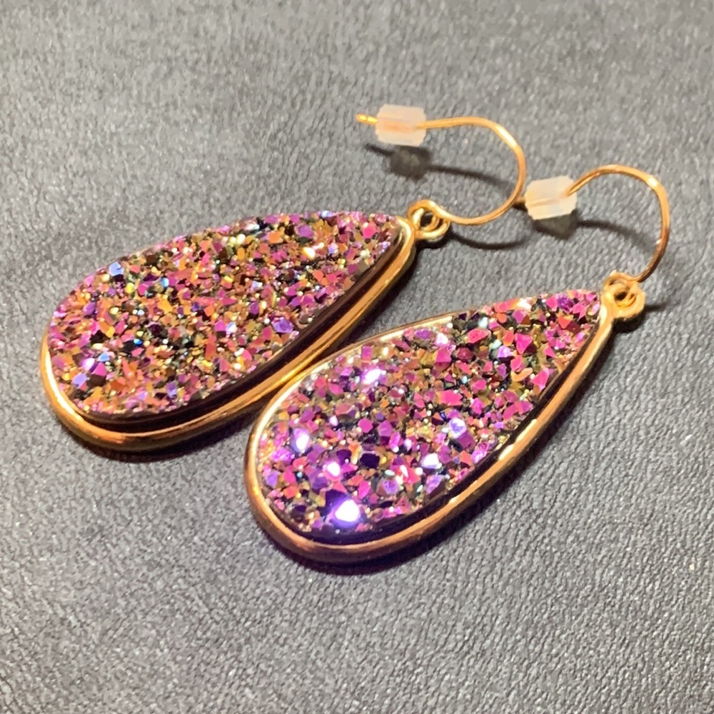 Druzy Agate Earrings